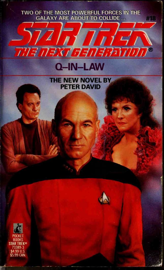 Star Trek, the next generation : Q-in-law by David Peter