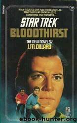 Star Trek: Bloodthirst by J.M. Dillard