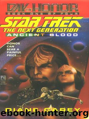 Star Trek: Day of Honor: Ancient Blood by Diane Carey