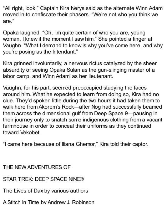 Star Trek: Deep Space Nine: The Soul Key by Olivia Woods