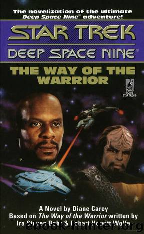 Star Trek: Deep Space Nine: The Way of the Warrior by Diane Carey & Ira S. Behr & Robert H. Wolfe