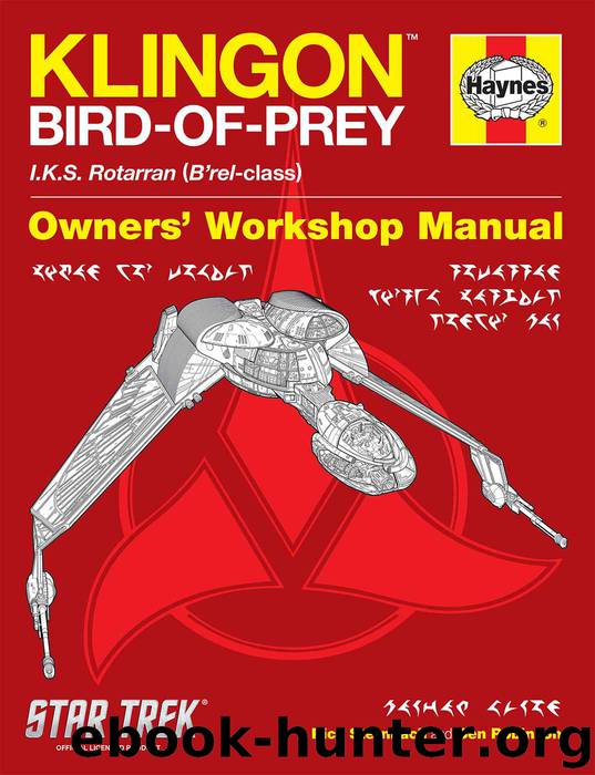 Star Trek: Klingon Bird-of-Prey Haynes Manual by Ben Robinson & Rick Sternbach