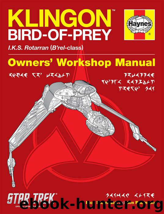 Star Trek: Klingon Bird-of-Prey Haynes Manual by Rick Sternbach & Ben Robinson