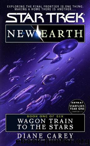 Star Trek: New Earth: Wagon Train to the Stars by Diane Carey