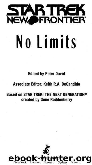 Star Trek: New Frontier: No Limits Anthology by Glenn Hauman