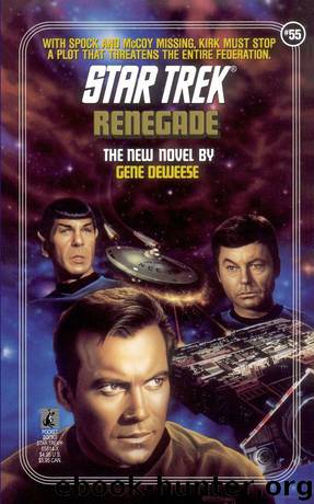 Star Trek: Renegade by Gene DeWeese