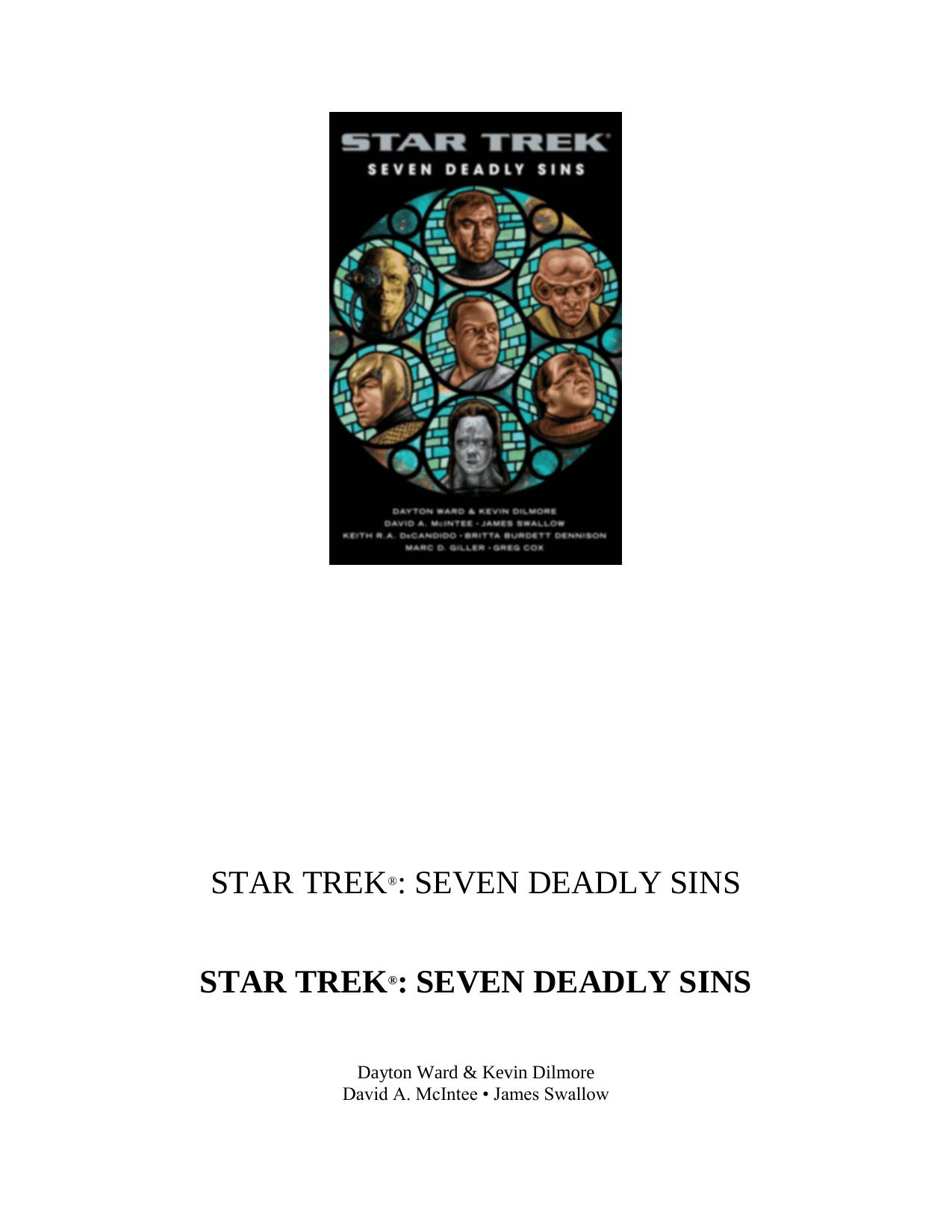 Star Trek: Seven Deadly Sins by Kosst Amojan