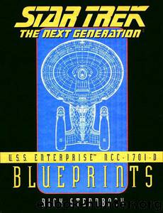 Star Trek: TNG: USS Enterprise NCC-1701-D Blueprints by Rick Sternbach