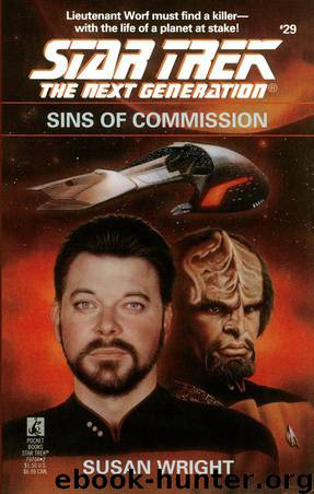 Star Trek: The Next Generation - 037 - Sins of Commission by Susan Wright