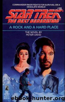 Star Trek: The Next Generation: A Rock and a Hard Place by Peter David