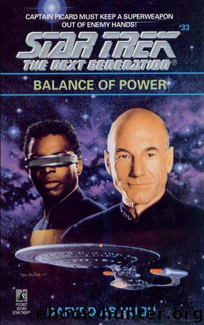 Star Trek: The Next Generation: Balance of Power by Dafydd Ab Hugh