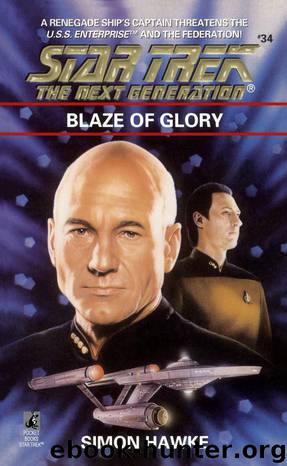 Star Trek: The Next Generation: Blaze of Glory by Simon Hawke