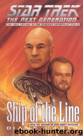 Star Trek: The Next Generation: Ship of the Line by Diane Carey