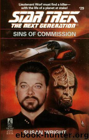 Star Trek: The Next Generation: Sins of Commission by Susan Wright