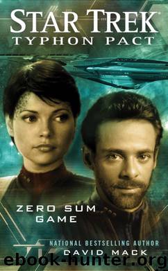 Star Trek: Typhon Pact 01: Zero Sum Game by David Mack