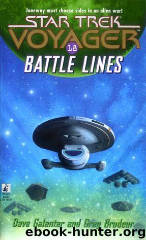 Star Trek: Voyager: Battle Lines by Greg Brodeur & Dave Galanter
