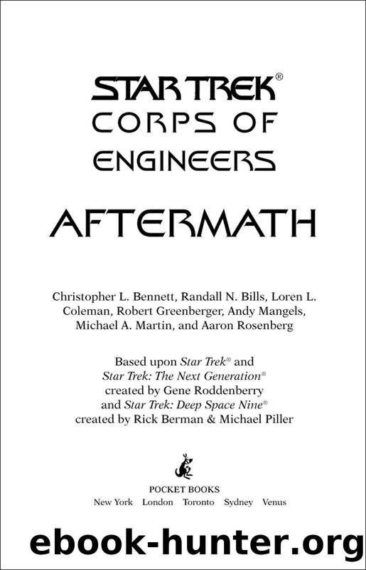 Star TrekÂ® S.C.E.: Aftermath by unknow