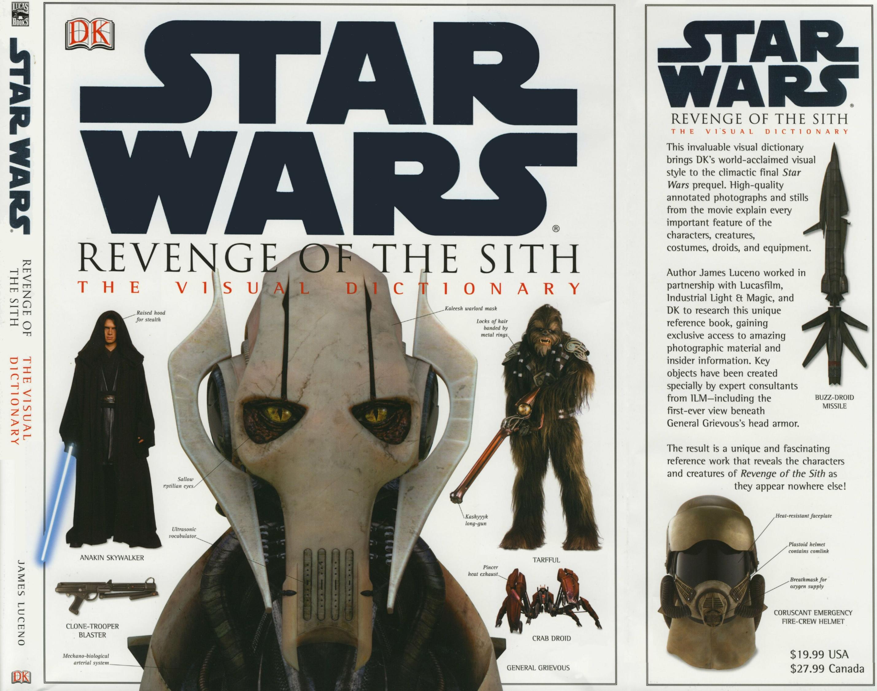 Star Wars - revenge of the Sith by the visual dictionary