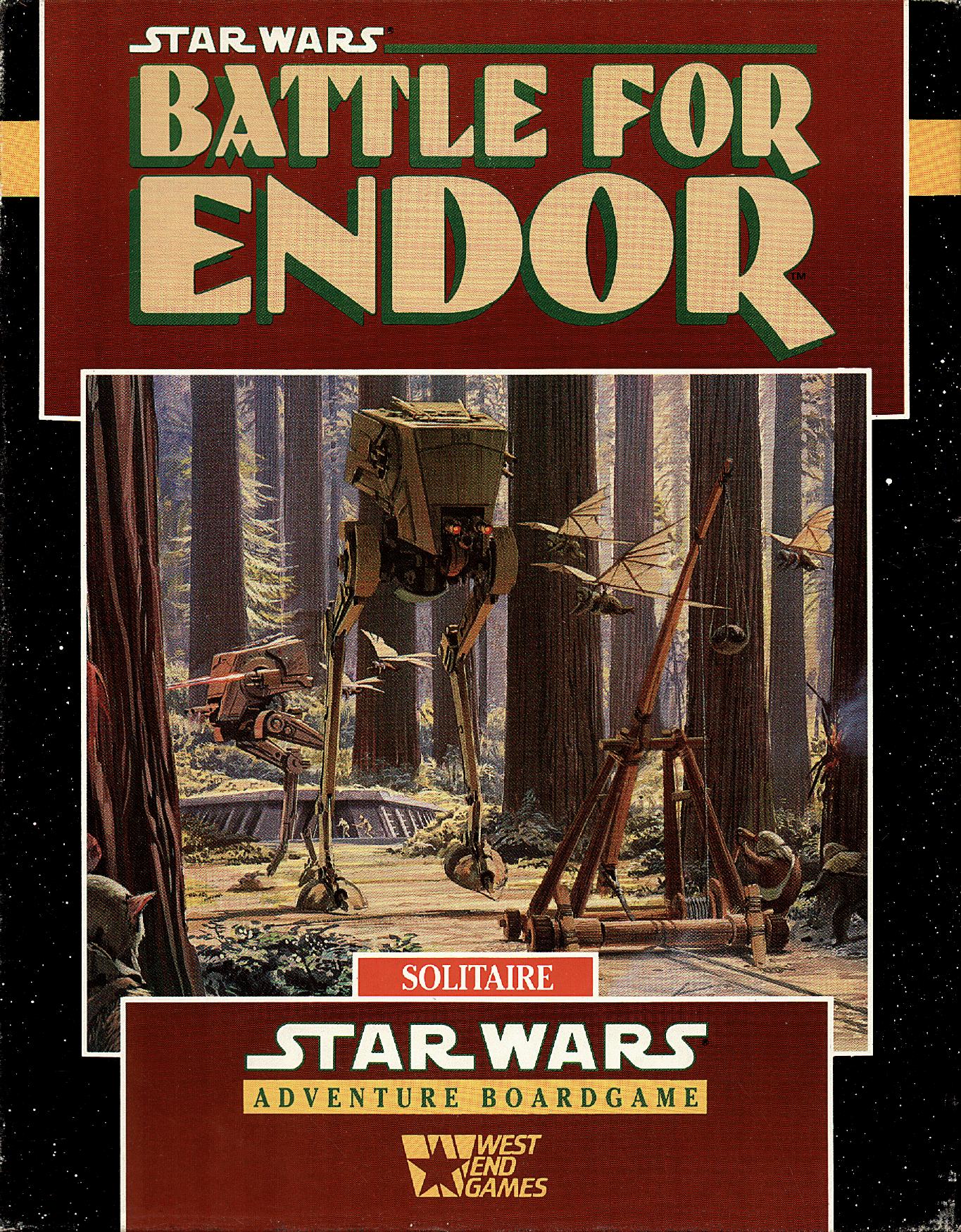 Star Wars D6 Battle for Endor Boardgame by Unknown