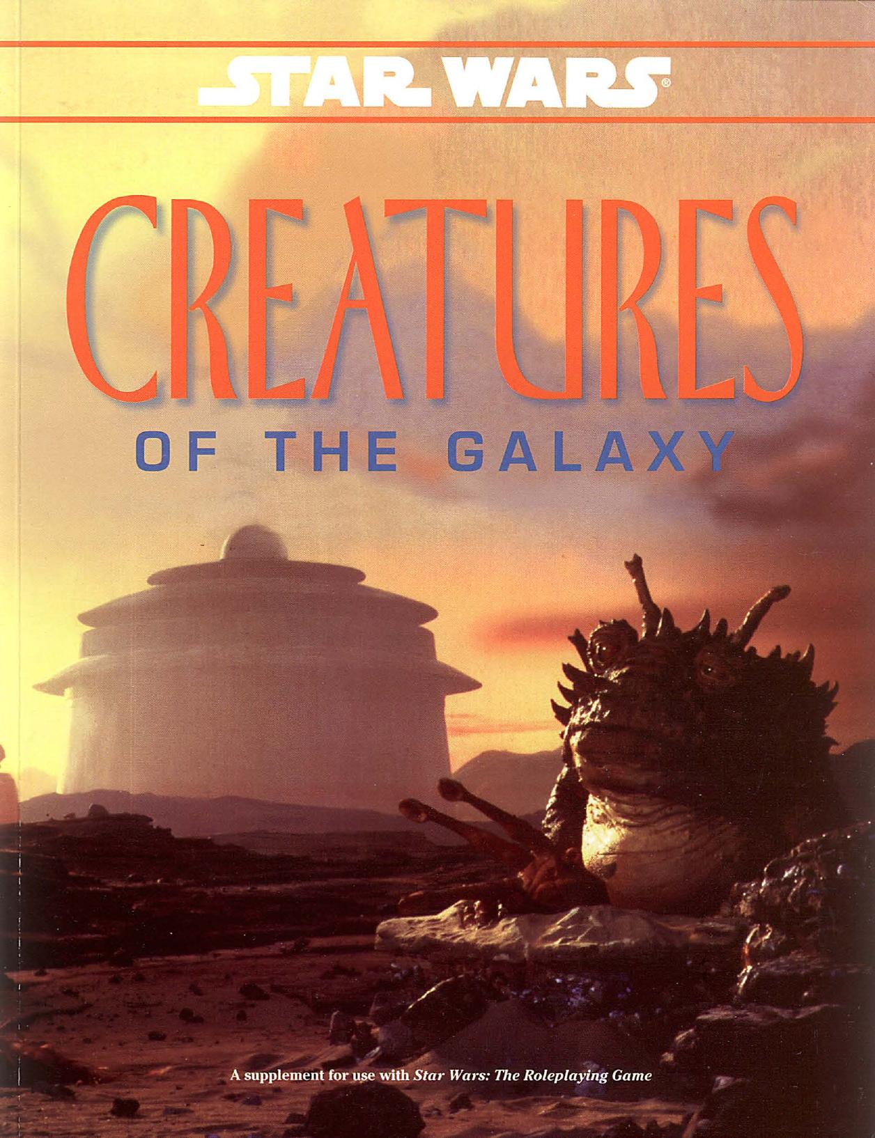 Star Wars D6 Creatures of the Galaxy by Unknown