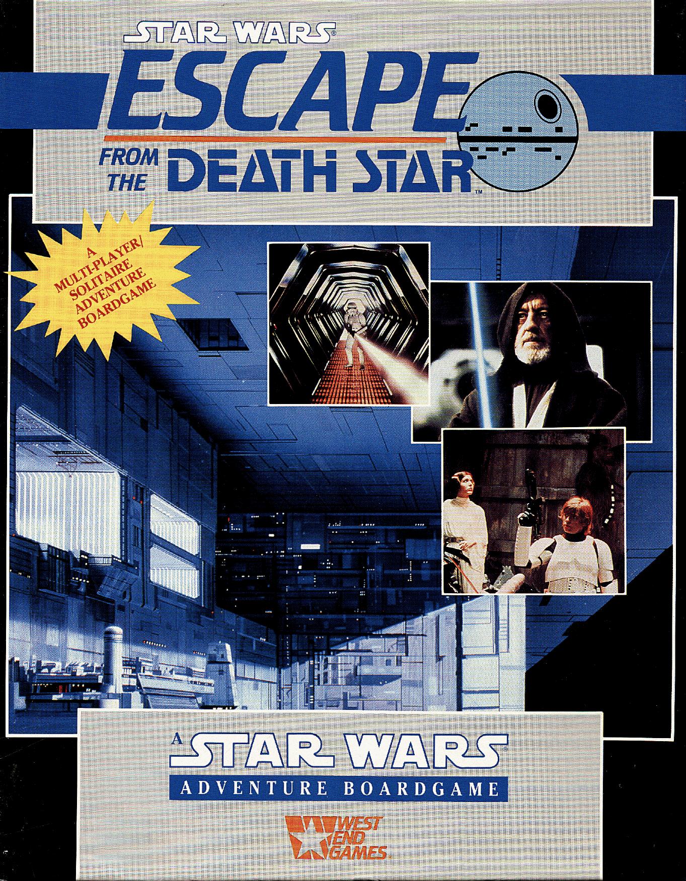 Star Wars D6 Escape from the Death Star Boardgame by Unknown