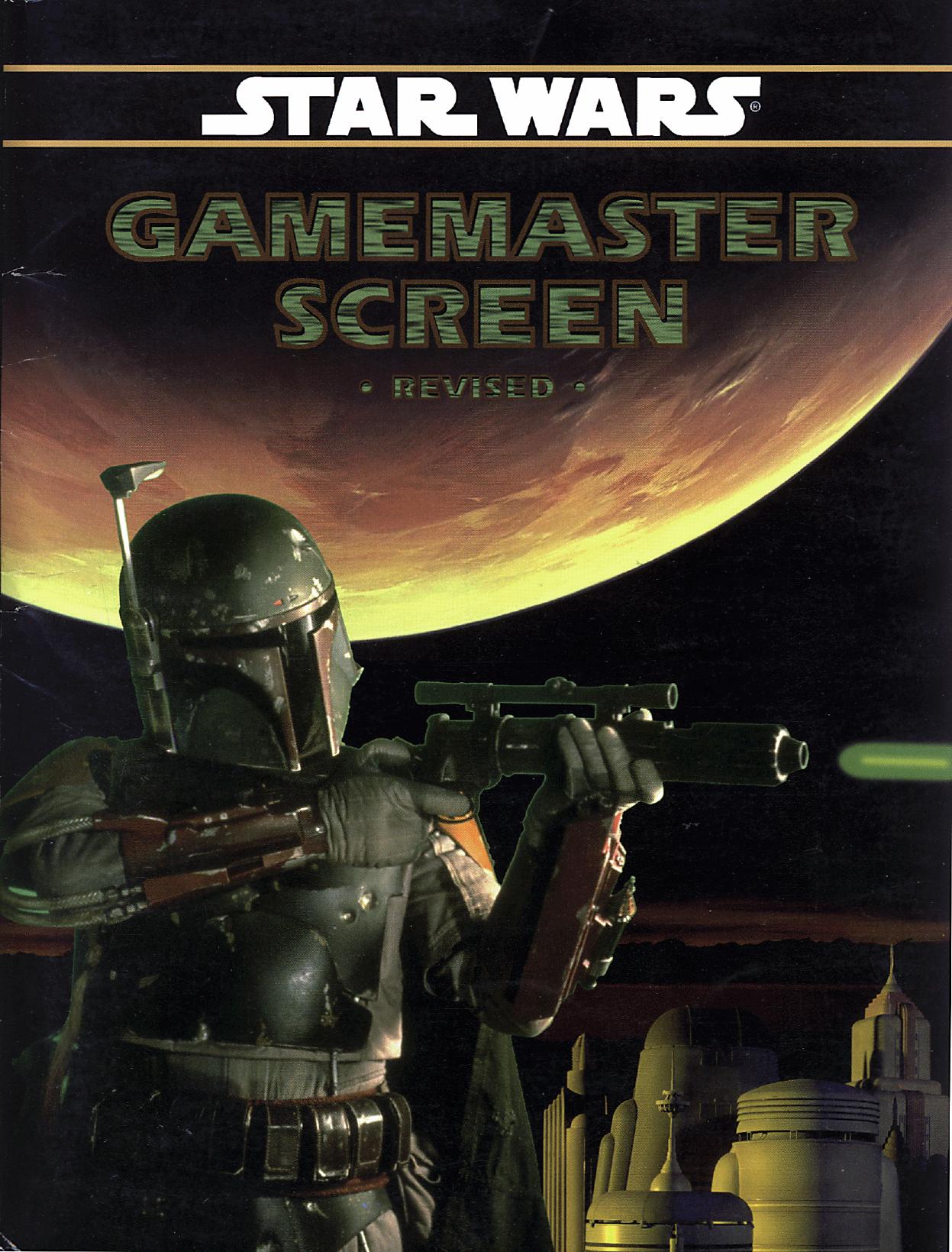 Star Wars D6 Gamemaster Screen Revised by Unknown