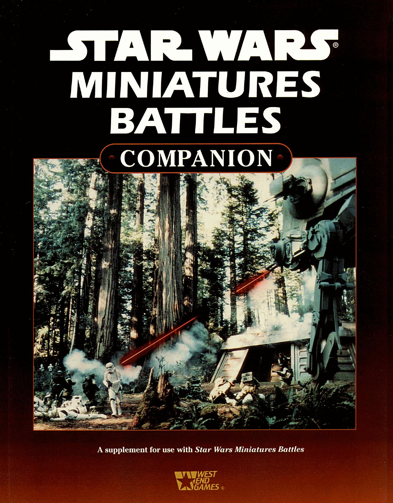 Star Wars D6 Miniatures Battles Companion by Unknown