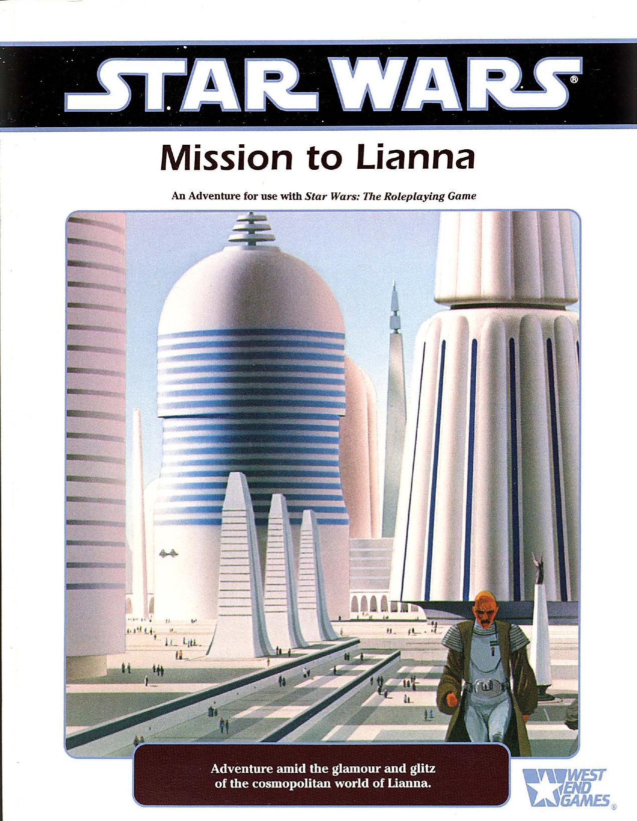 Star Wars D6 Mission to Lianna by Unknown