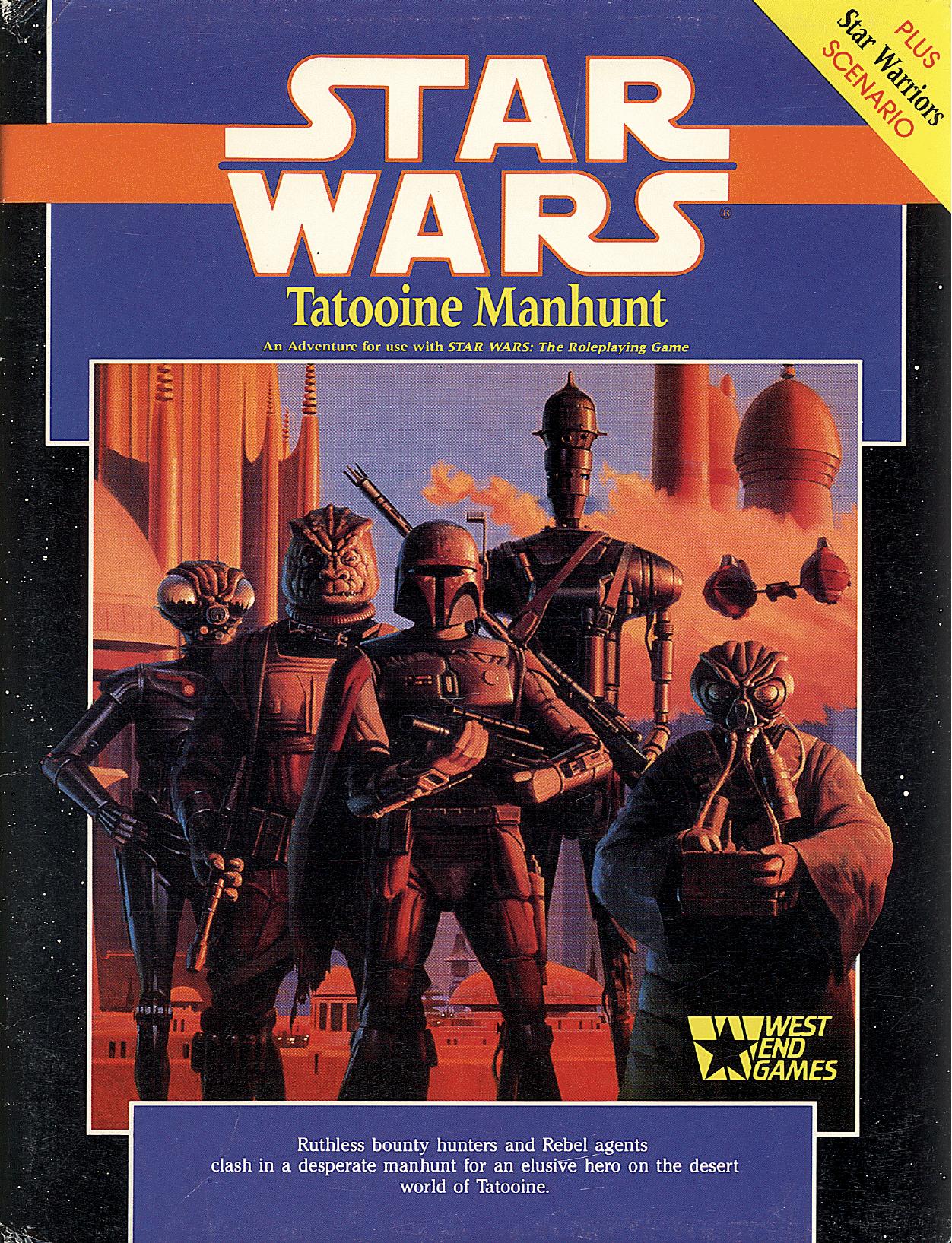 Star Wars D6 Tatooine Manhunt by Unknown