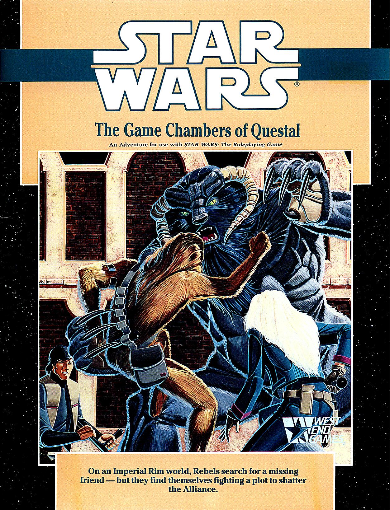Star Wars D6 The Game Chambers of Questal by Unknown