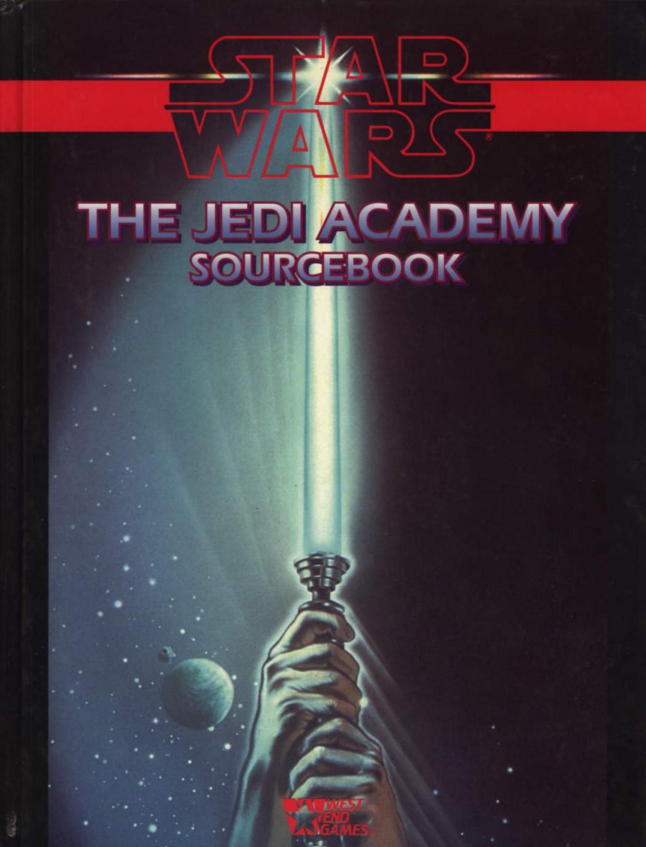 Star Wars D6 The Jedi Academy Sourcebook by Unknown