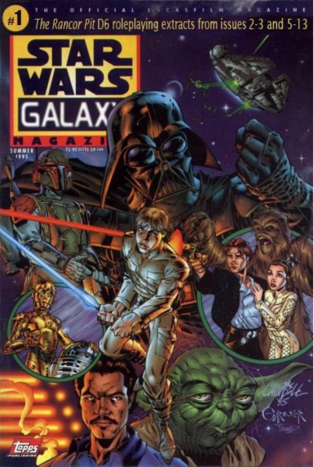 Star Wars Galaxy Magazine (RPG Extracts) by Topps