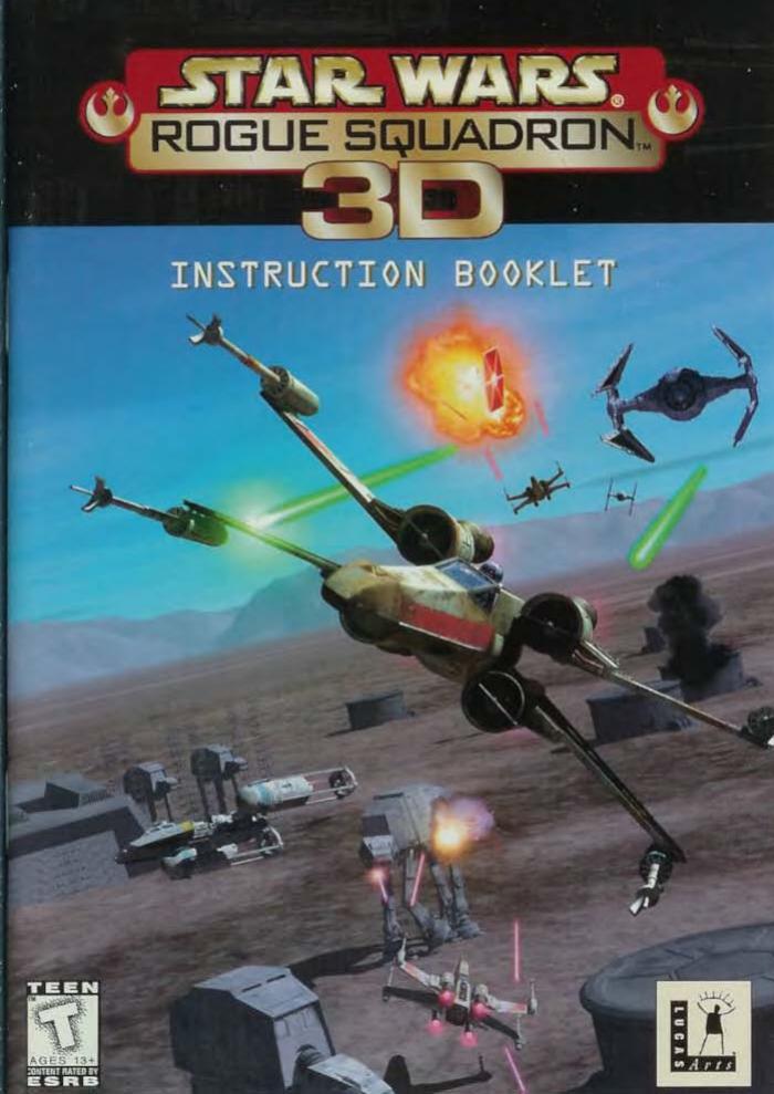 Star Wars Rogue Squadron 3D by Manual