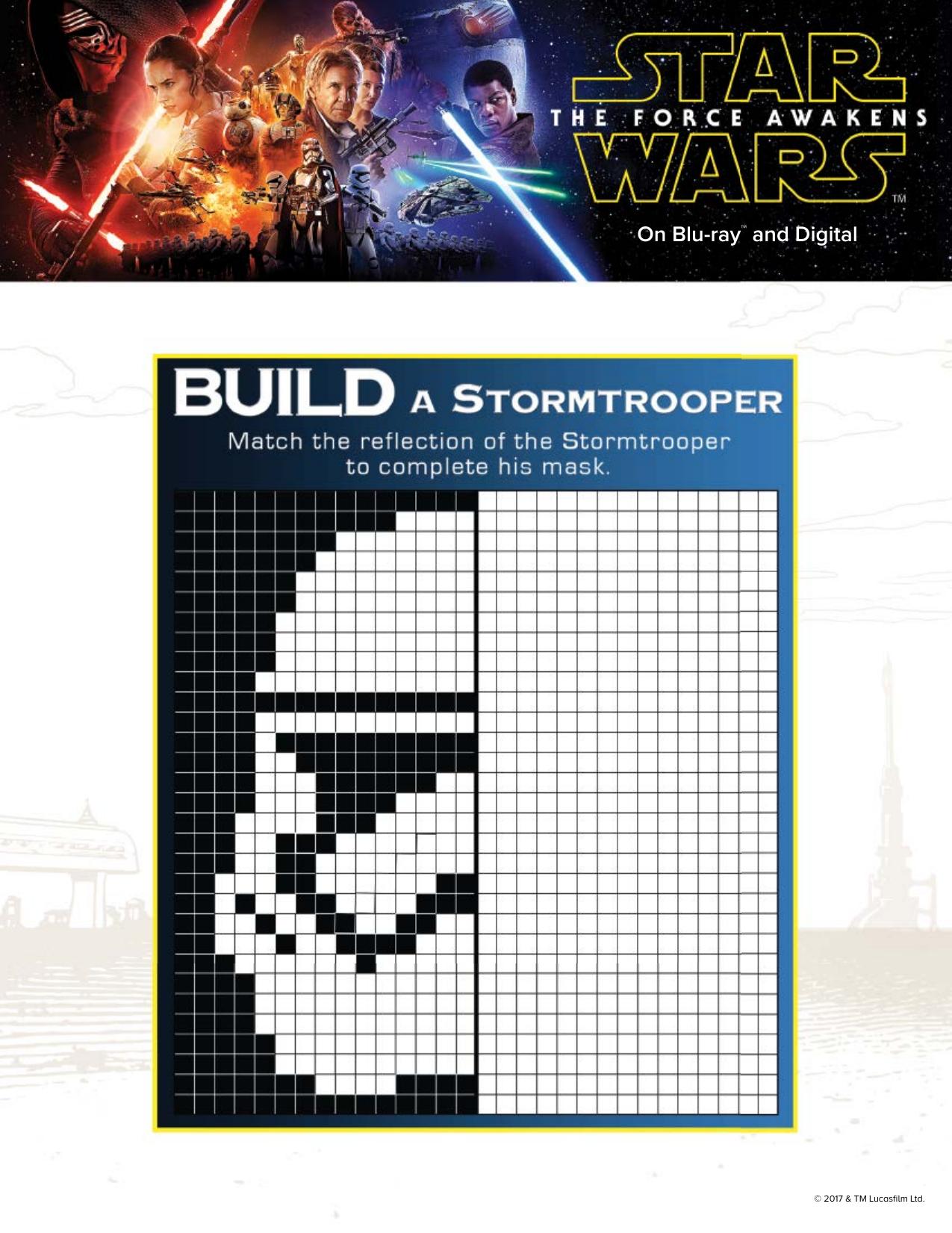 Star Wars The Force Awakens Printable Activities by Unknown