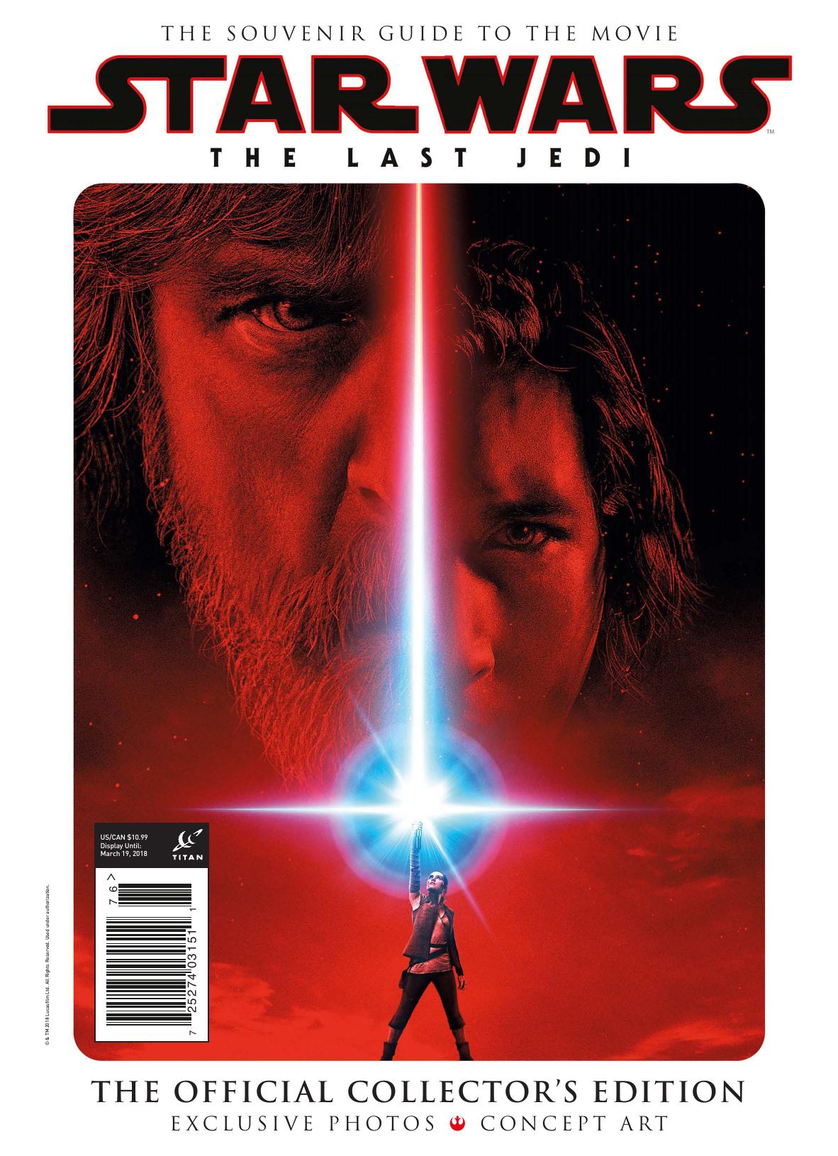 Star Wars The Last Jedi ; The Official Collector's Edition by 2017