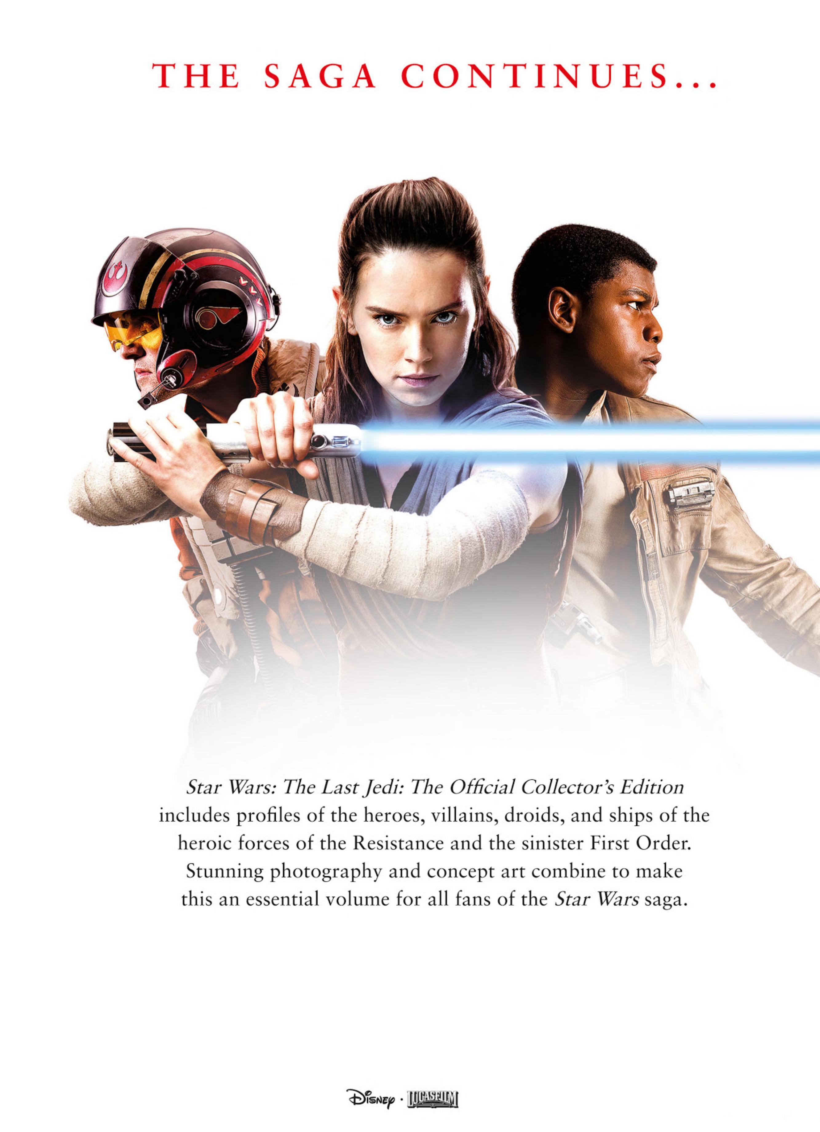 Star Wars The Last Jedi The Official Collector's Edition by Unknown