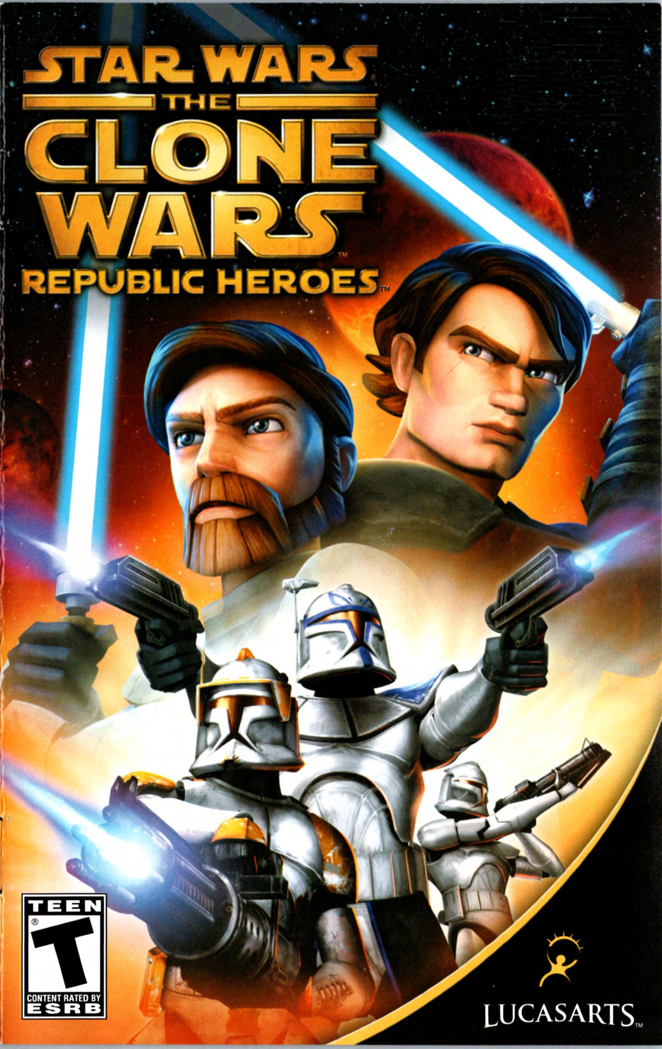 Star Wars- The Clone Wars- Republic Heroes (USA) by Jonathan Grimm