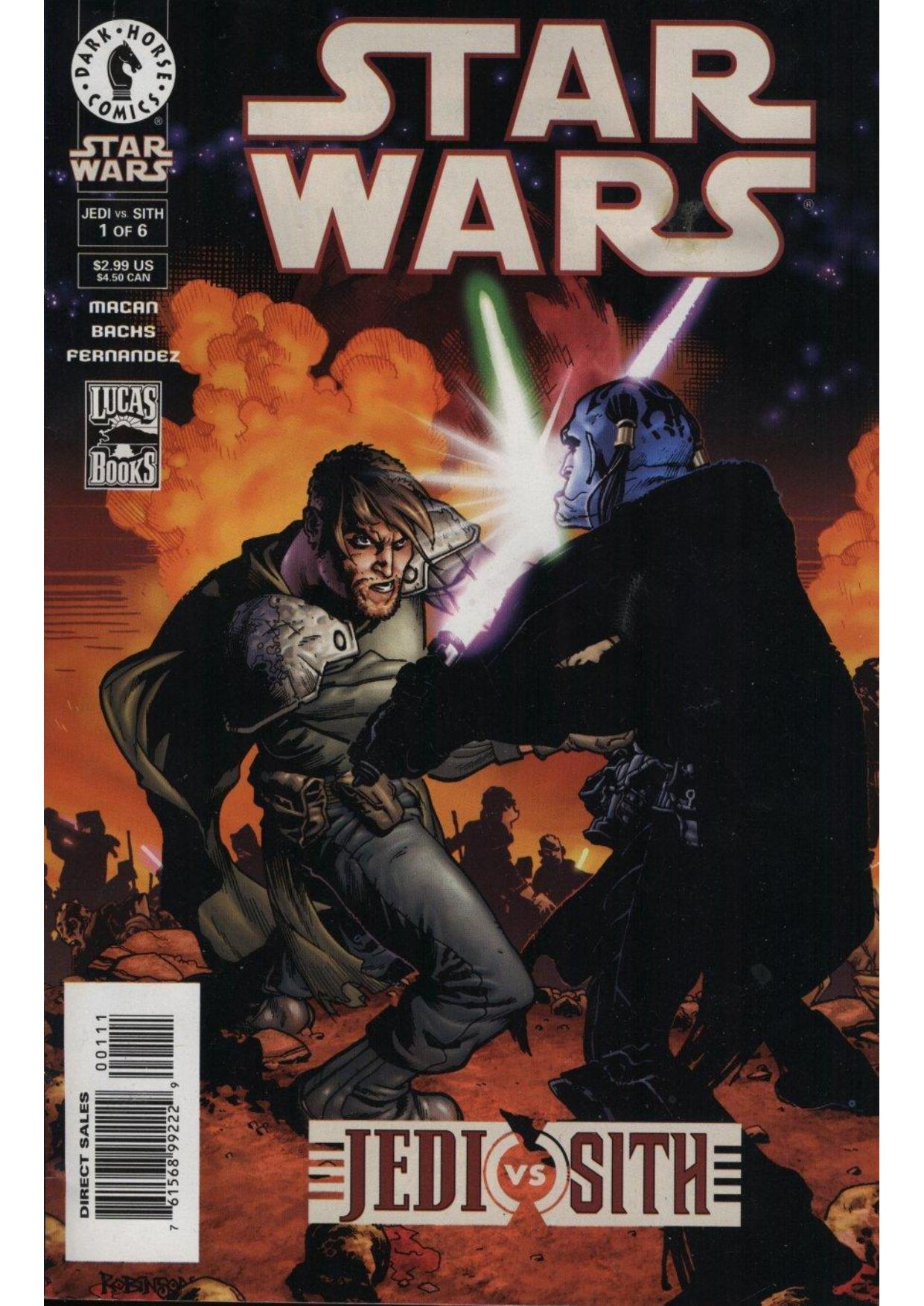 Star Wars. Jedi vs Sith #1 by Unknown
