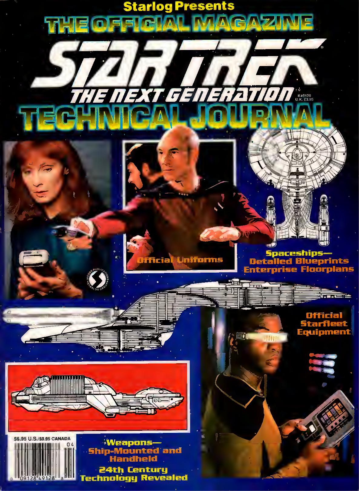 Starlog Presents: Star Trek The Next Generation Technical Journal by The Starlog Group