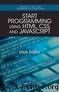 Start Programming Using HTML, CSS, and JavaScript by Iztok Fajfar