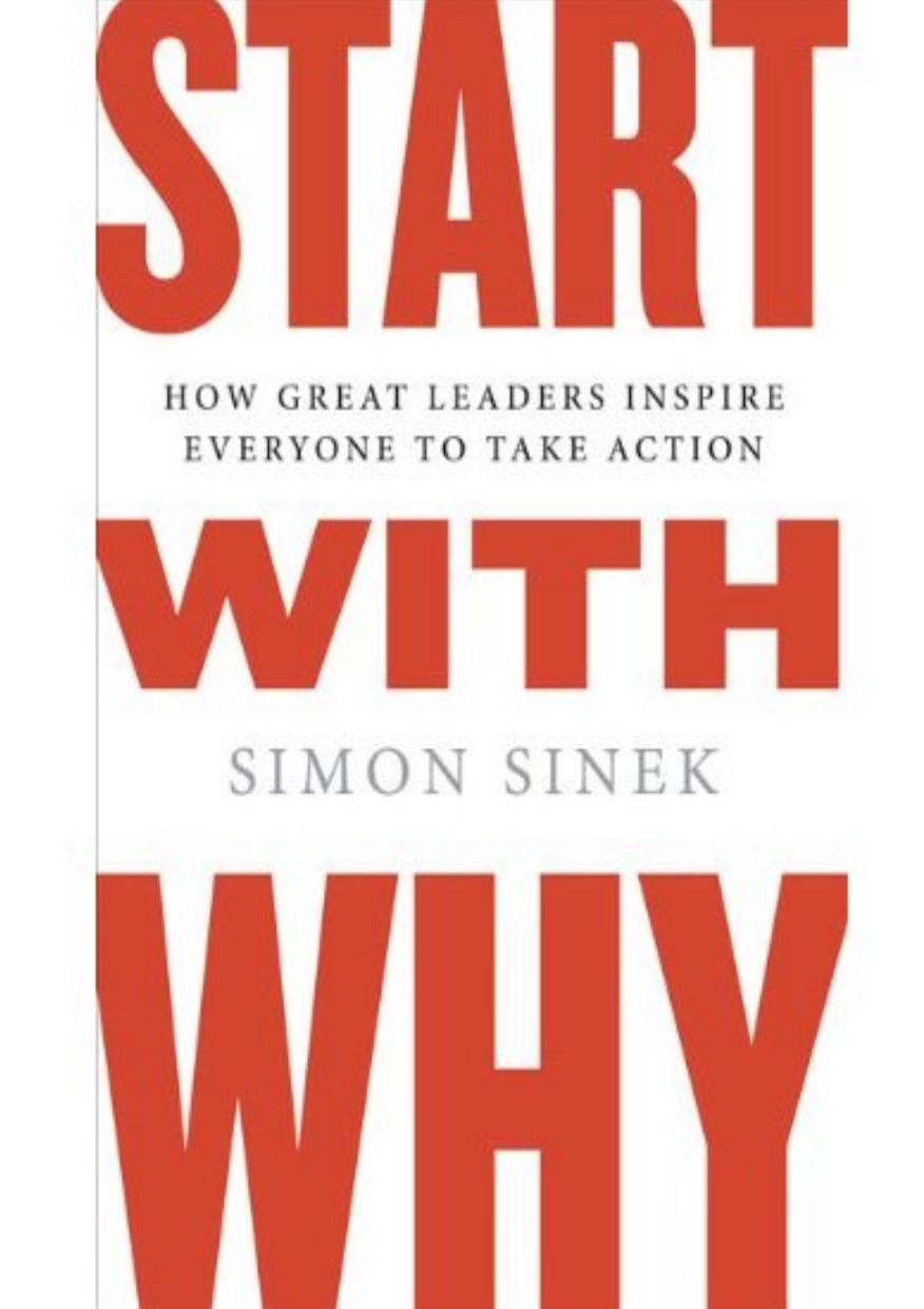 Start With Why by Simon Sinek