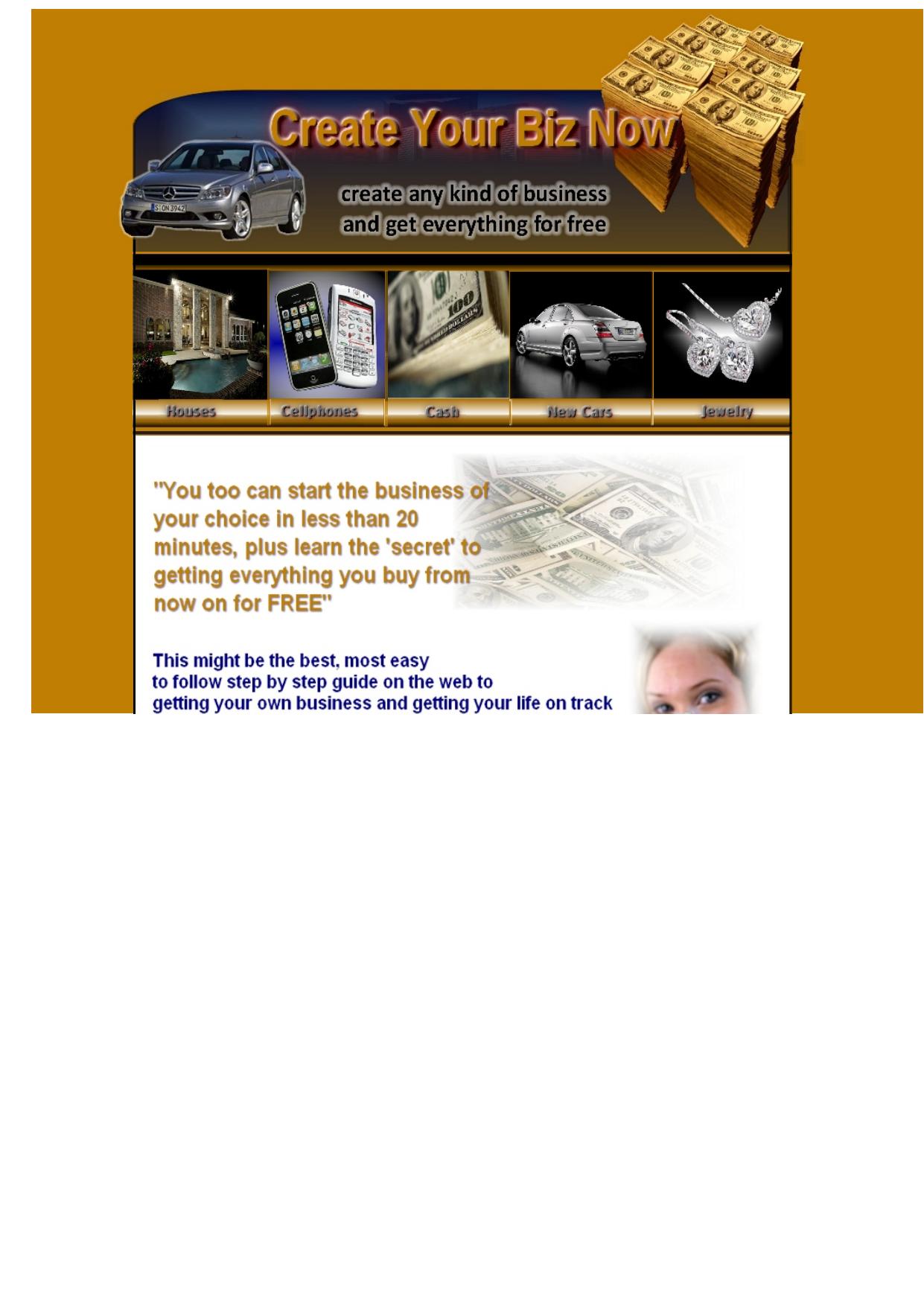 Start Your Own Buisness In 20mins And Get Everything You Want Free. by Best of Kuszter's Collection