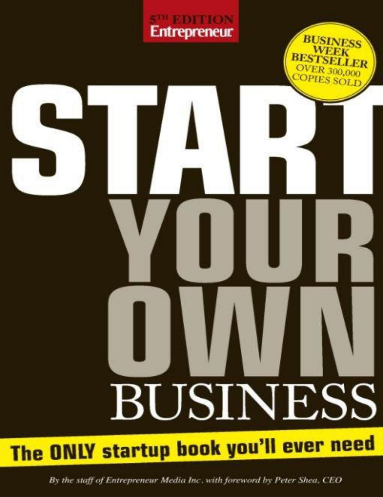 Start Your Own Business (StartUp Series) by Entrepreneur Press