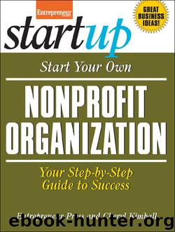 Start Your Own Nonprofit Organization by Cheryl Kimball