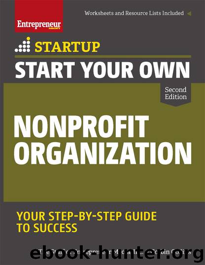 Start Your Own Nonprofit Organization by The Staff of Entrepreneur Media Inc