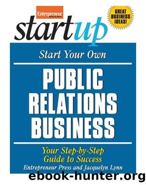 Start Your Own Public Relations Business by Entrepreneur Press