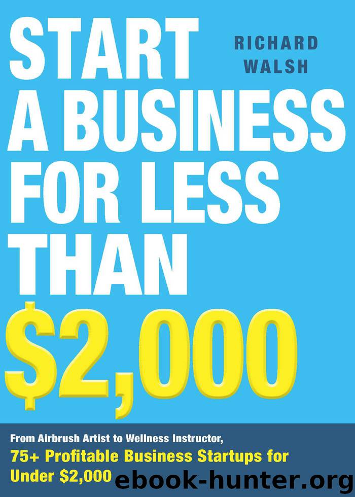 Start a Business for Less Than $2,000 by Richard Walsh