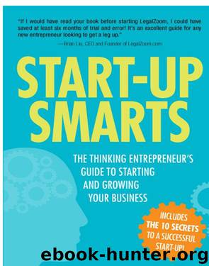 Start-Up Smarts by Barry H. Cohen & Michael Rybarski