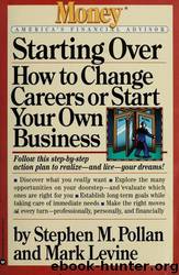 Starting Over by Pollan Stephen M. & Levine Mark