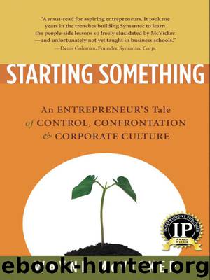 Starting Something by Wayne McVicker
